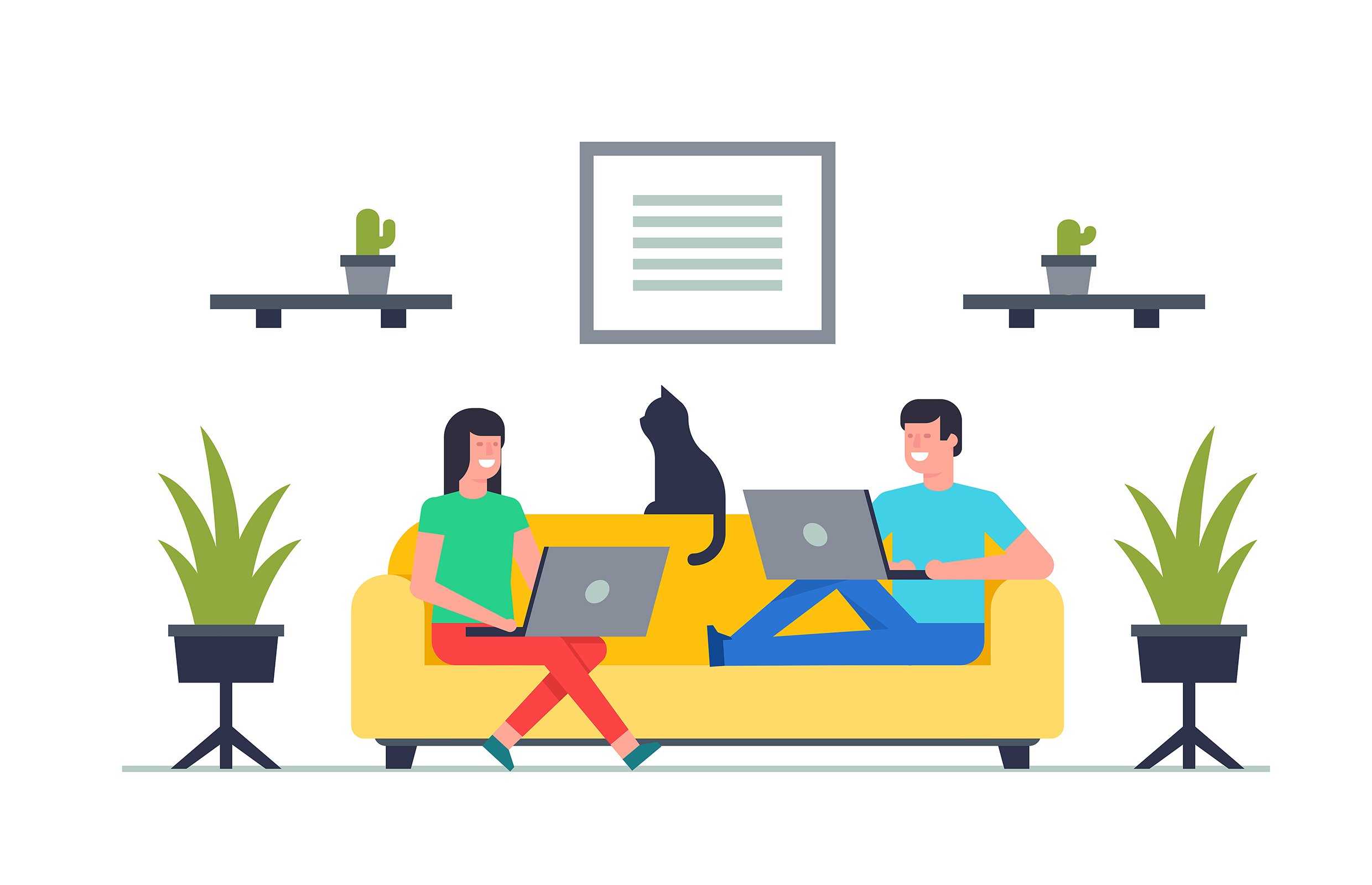 Working From Home, Together. (Relationship Counseling)