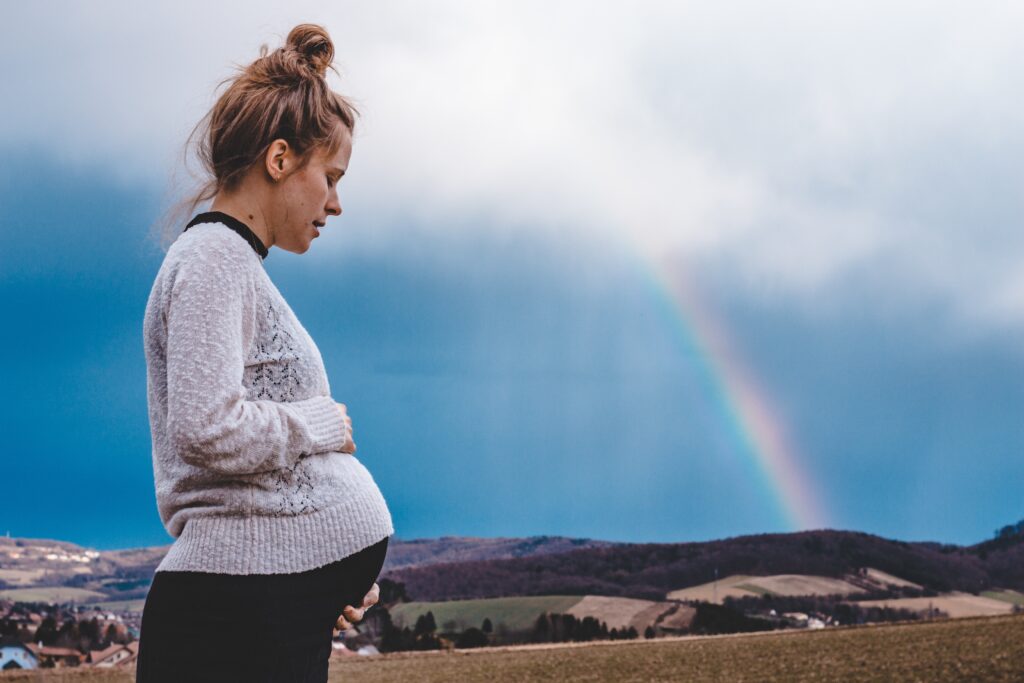 Therapy in a Rainbow Pregnancy